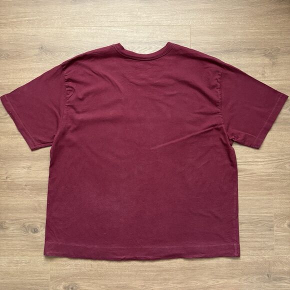 Mickey Mouse and Donald Duck T-Shirt XXL Disney Store Studio Collection Maroon - Picture 3 of 7